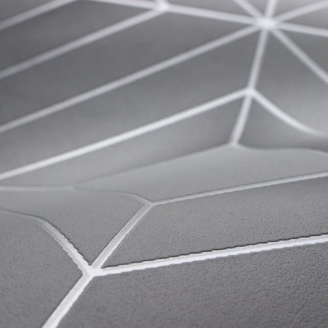 Papel Pintado Rombos 3D - TONLE 02 | MURAKE - 87239