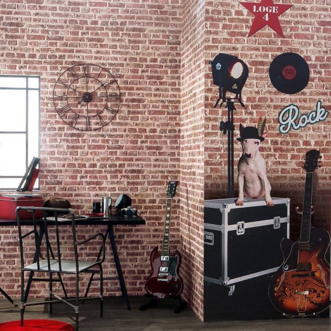 Papel Pintado Ladrillo - RIVERTON | MURAKE - 912031