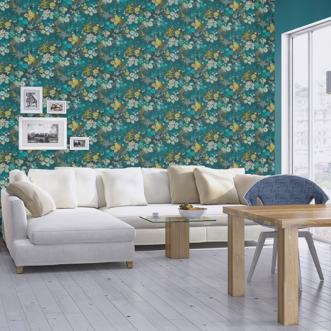 Papel Pintado Hojas otoñales - AMELIA 04 | MURAKE - 991409