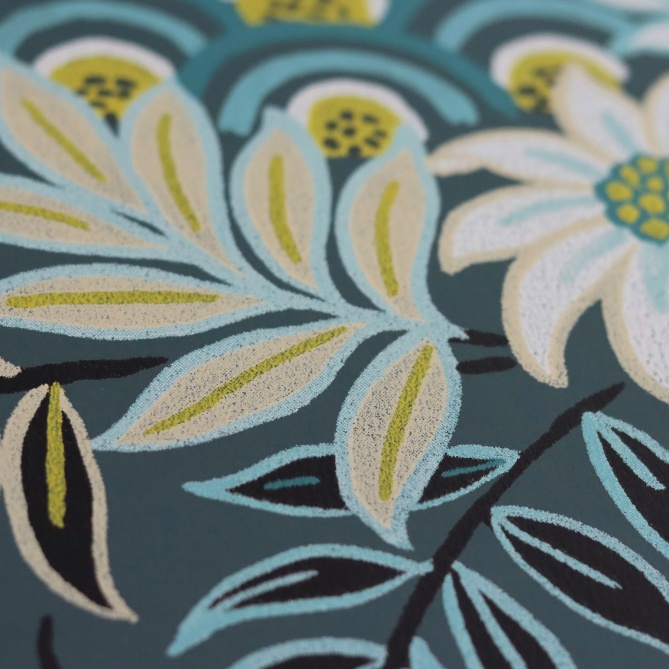 Papel Pintado Hojas otoñales - AMELIA 04 | MURAKE - 991409