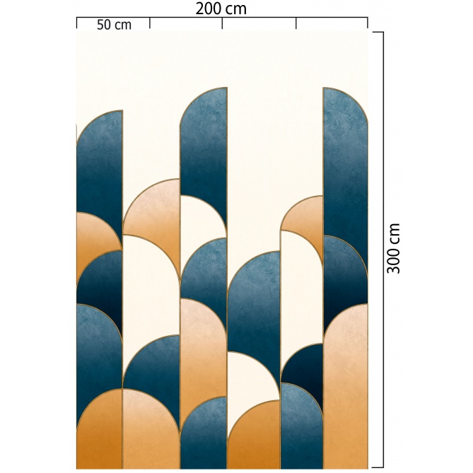 Mural Arcos - PULASKI 02 | MURAKE - 991462