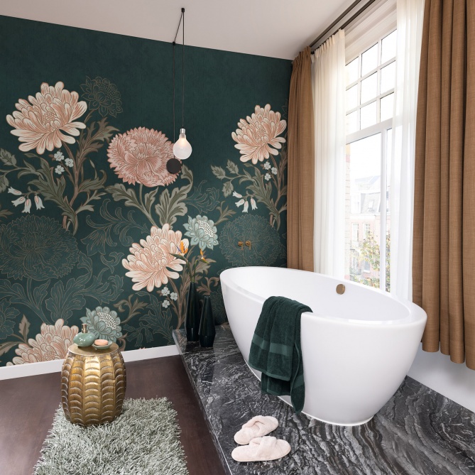 Mural Flores Grandes - OCEOLA 01 | MURAKE - 991451