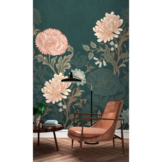 Mural Flores Grandes - OCEOLA 01 | MURAKE - 991451