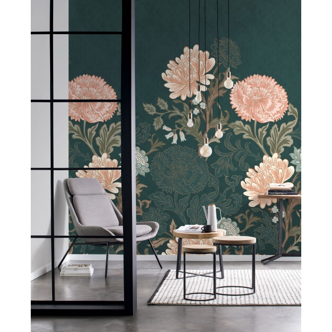 Mural Flores Grandes - OCEOLA 01 | MURAKE - 991451