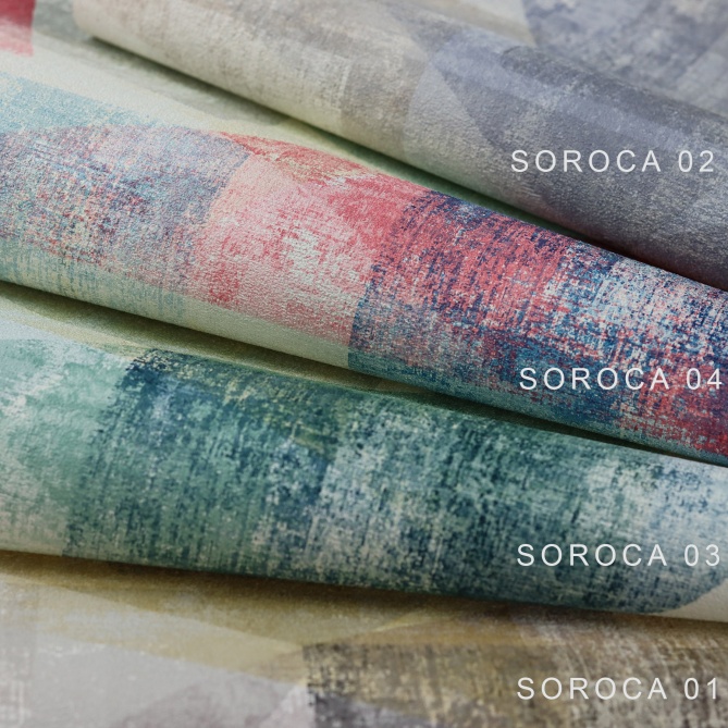 Papel Pintado Abstracto - SOROCA 02 | MURAKE - 988617