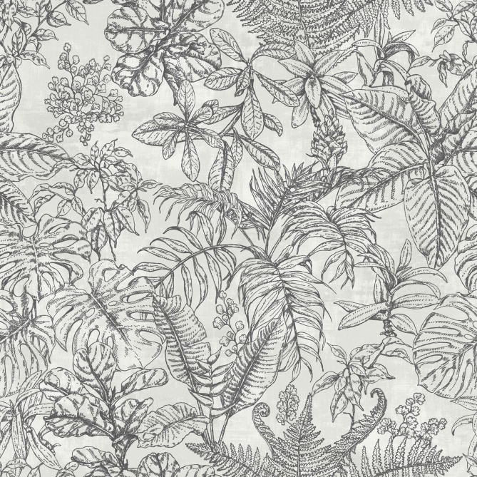 Papel Pintado Hojas revueltas - ASSABA 02 | MURAKE - 73536