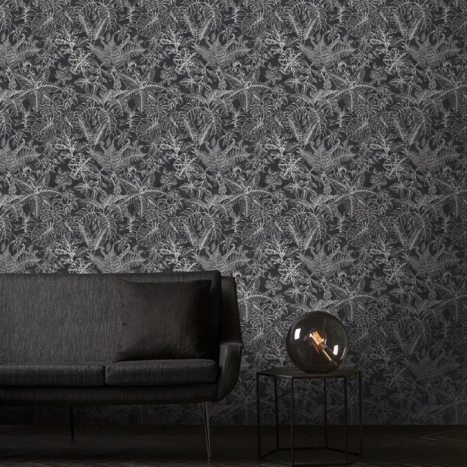 Papel Pintado Hojas revueltas - ASSABA 03 | MURAKE - 73537