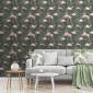 Papel Pintado Flamingos - GALAFIS  | MURAKE - 73571