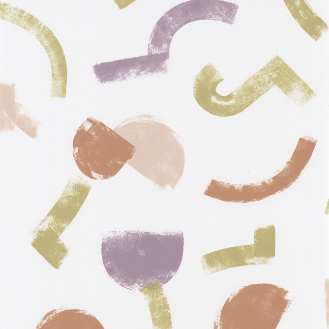 Papel Pintado Pinceladas abstractas - NOWRA 01 | MURAKE - 204951