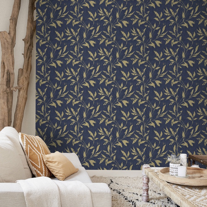 Papel Pintado Hojas trepadoras - LOVAINA 02 | MURAKE - 87422