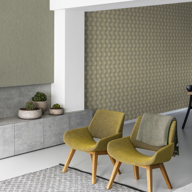 Papel Pintado Círculos - BASTONA 03 | MURAKE - 87488