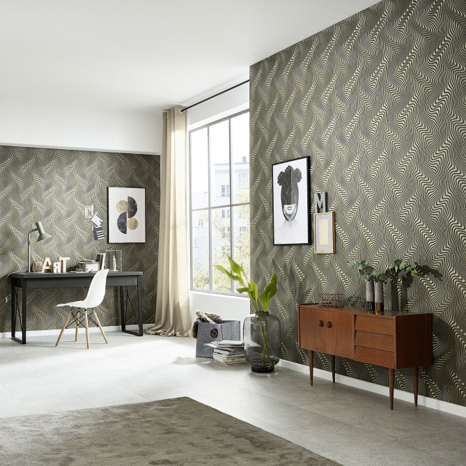 Papel Pintado Ondas - ZEIST 02 | MURAKE - 541012