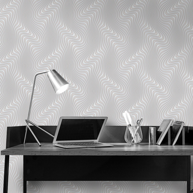 Papel Pintado Ondas - ZEIST 04 | MURAKE - 541014
