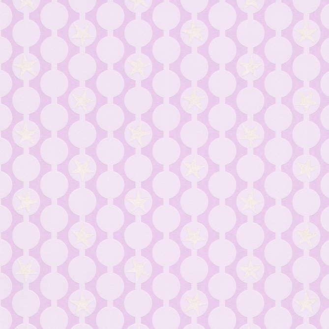 Papel Pintado Círculos con estrellas - KREGI 01 | MURAKE - 541321