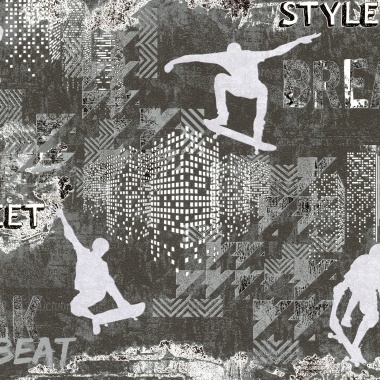 Papel Pintado Skater - PATENI 02 | MURAKE - 541312
