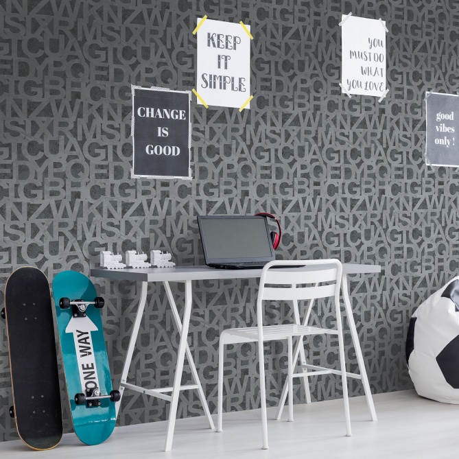 Papel Pintado Letras - XARFO 02 | MURAKE - 541332