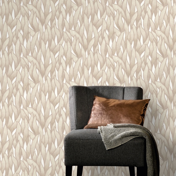 Papel Pintado Zarcillo de hojas - TROY 01 | MURAKE - 541221