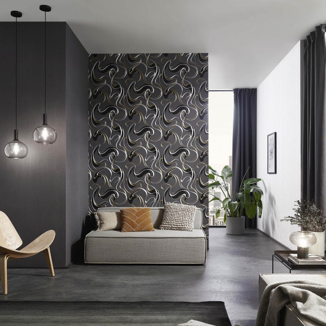 Papel Pintado Volantes - GROTON 03 | MURAKE - 541233