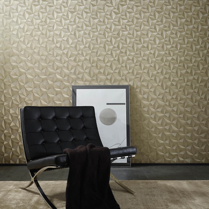 Papel Pintado Triángulos - DORSET 03 | MURAKE - 541243