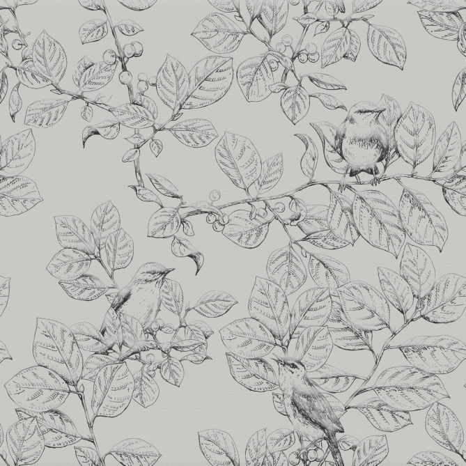 Papel Pintado Pájaros en ramas - ELOPIA 02 | MURAKE - 87532