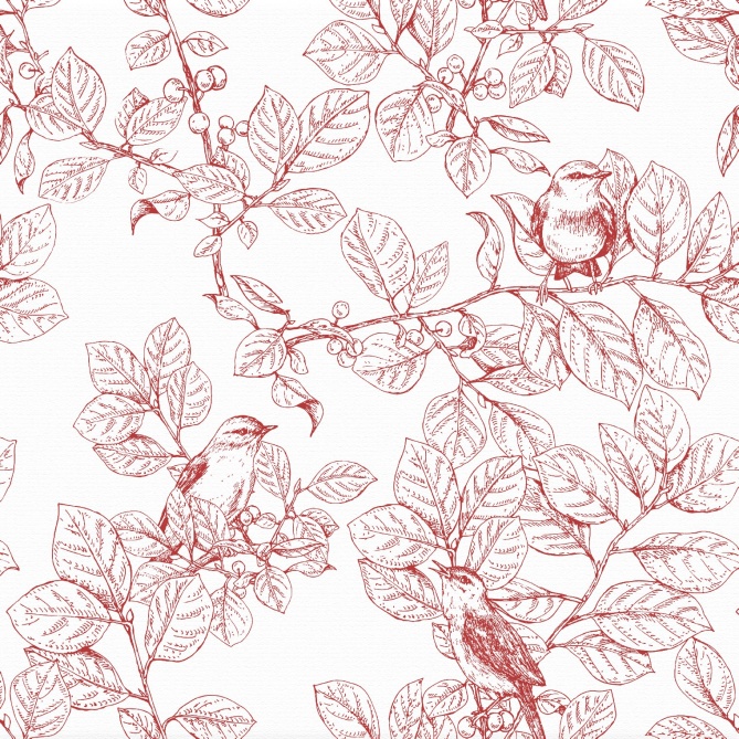 Papel Pintado Pájaros en ramas - ELOPIA 04 | MURAKE - 87534