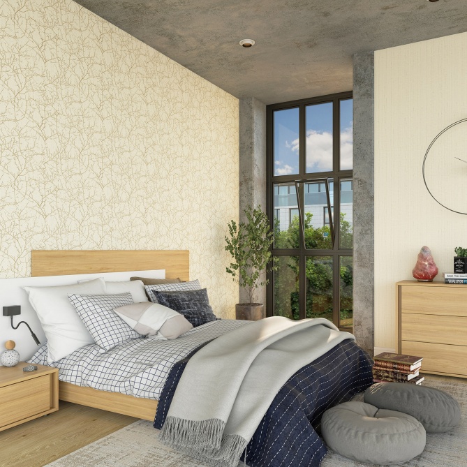 Papel Pintado Ramas - CERINTO 05 | MURAKE - 87565