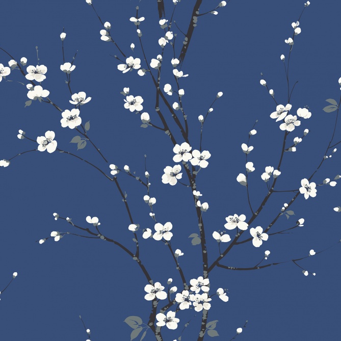 Papel Pintado Flor de cerezo - CARAVIA 05 | MURAKE - 91105