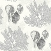 Papel Pintado Conchas y corales - AOSTA 01 | MURAKE - 91151