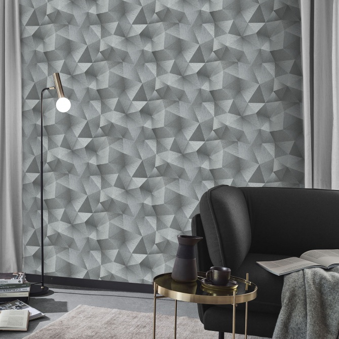 Papel Pintado Triángulos - MABIE 01 | MURAKE - 541051