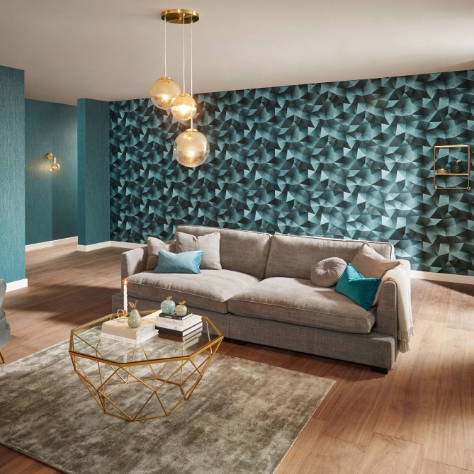 Papel Pintado Triángulos - MABIE 03 | MURAKE - 541053