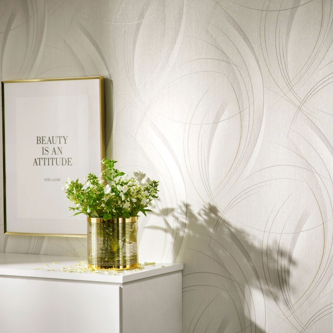 Papel Pintado Bucle curvas - NORCO 04 | MURAKE - 541064