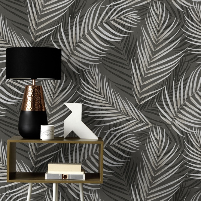 Papel Pintado Hojas de palma - RAMONA 01 | MURAKE - 541091