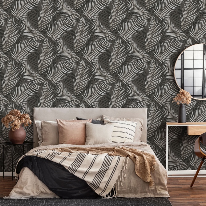 Papel Pintado Hojas de palma - RAMONA 01 | MURAKE - 541091