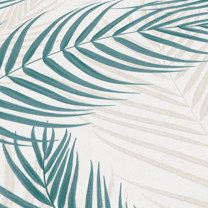 Papel Pintado Hojas de palma - RAMONA 02 | MURAKE - 541092