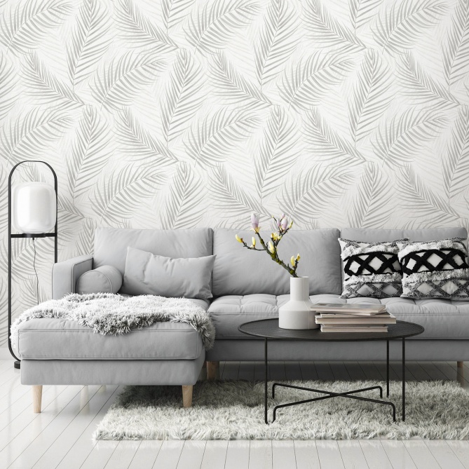 Papel Pintado Hojas de palma - RAMONA 03 | MURAKE - 541093