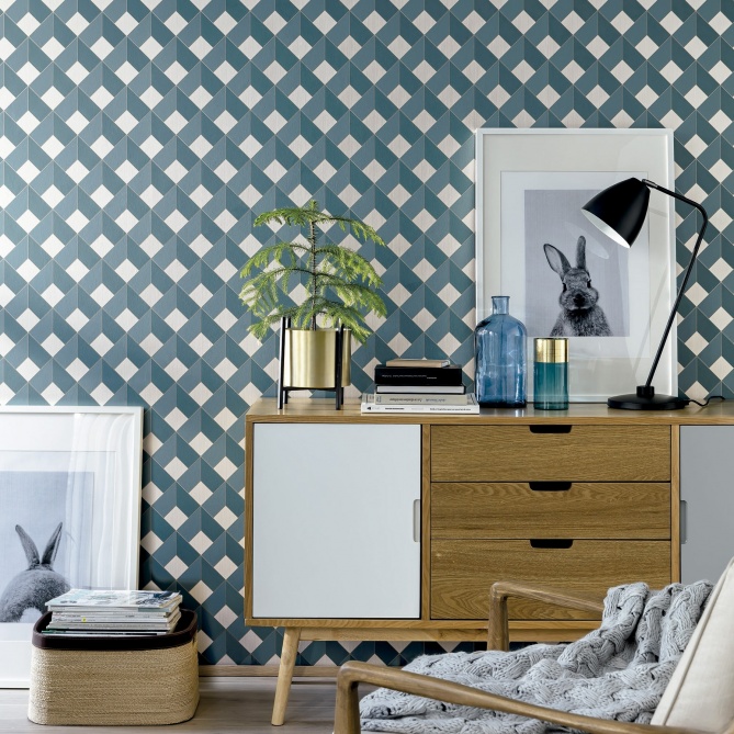 Papel Pintado Cubos - KIUB 01 | MURAKE - 512105