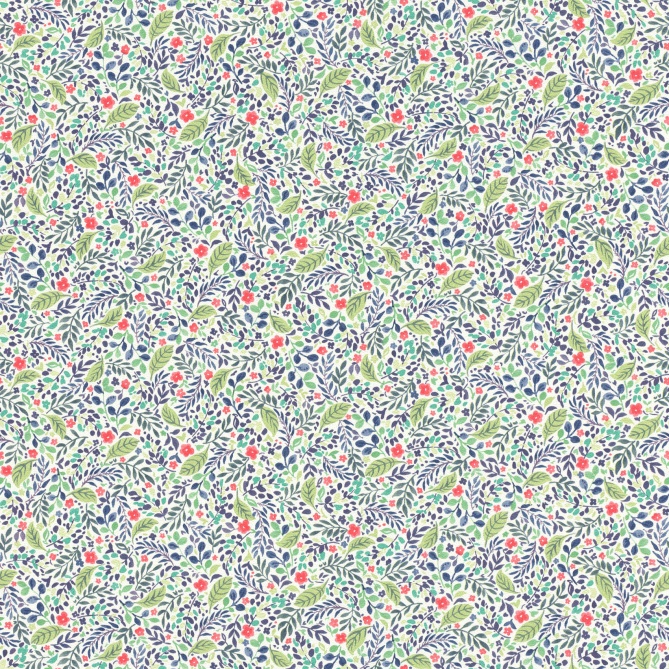 Papel Pintado Flores y hojas - INOLA 01 | MURAKE - 991526