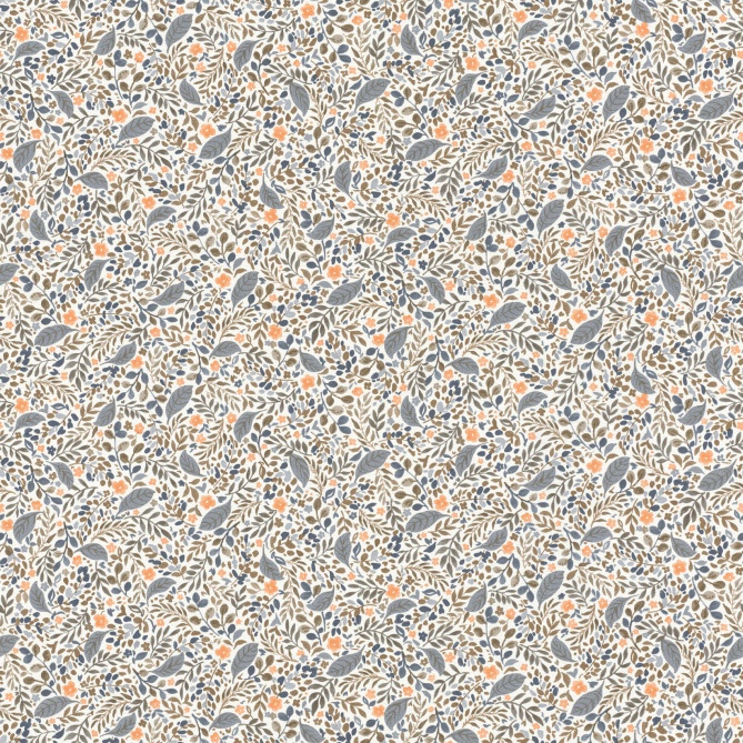 Papel Pintado Flores y hojas - INOLA 02 | MURAKE - 991527