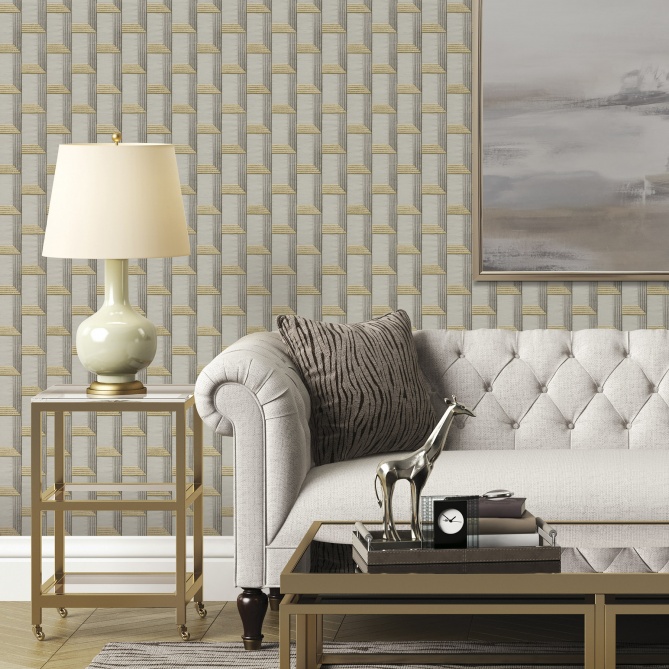 Papel Pintado Lingotes - OKALA 03 | MURAKE - 21263