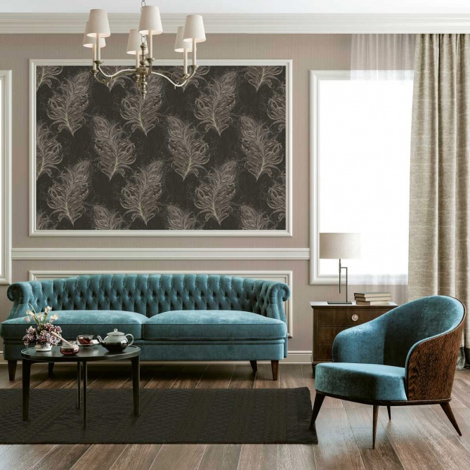 Papel Pintado Plumas - ALMELO 04 | MURAKE - 980034