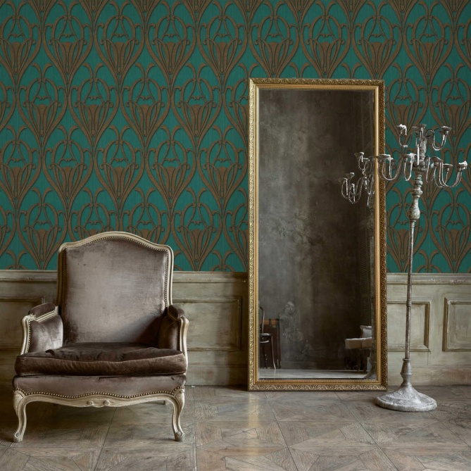 Papel Pintado Adorno clásico - EMMEN 05 | MURAKE - 980065