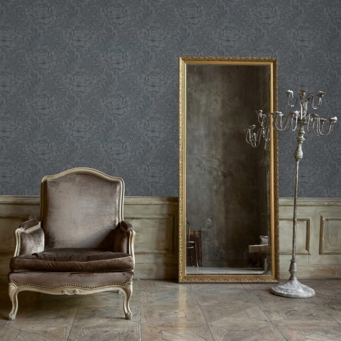 Papel Pintado Flores - DELFT 04 | MURAKE - 980074