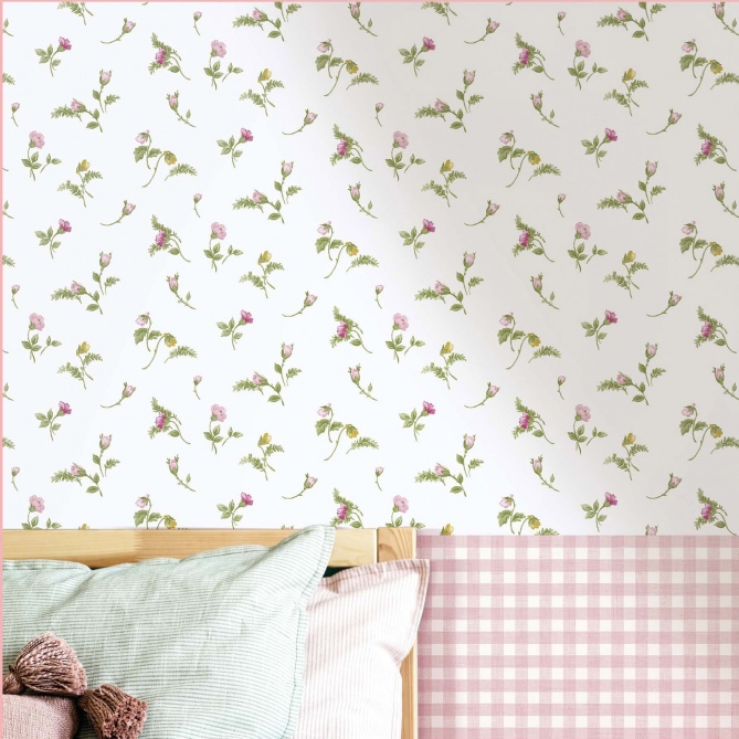 Papel Pintado Flores pequeñas - RANICA 02 | MURAKE - 87732