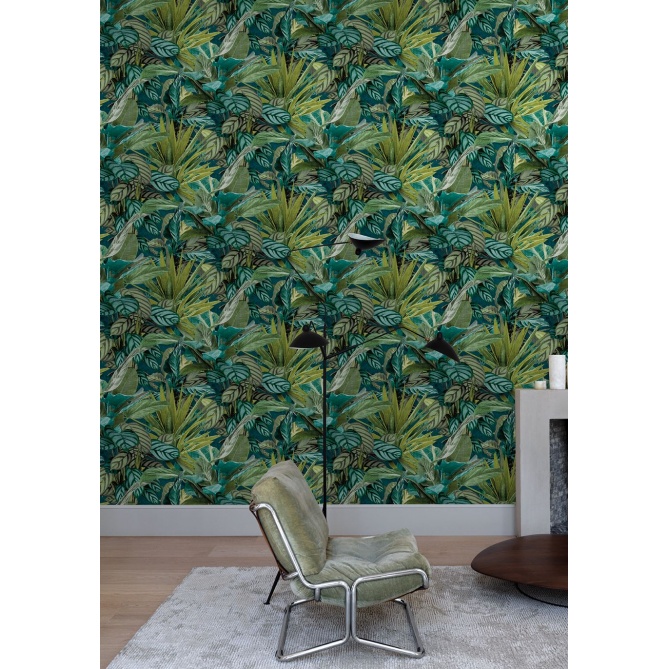 Papel Pintado Hojas Grandes - MAFANA 01 | MURAKE - 11321