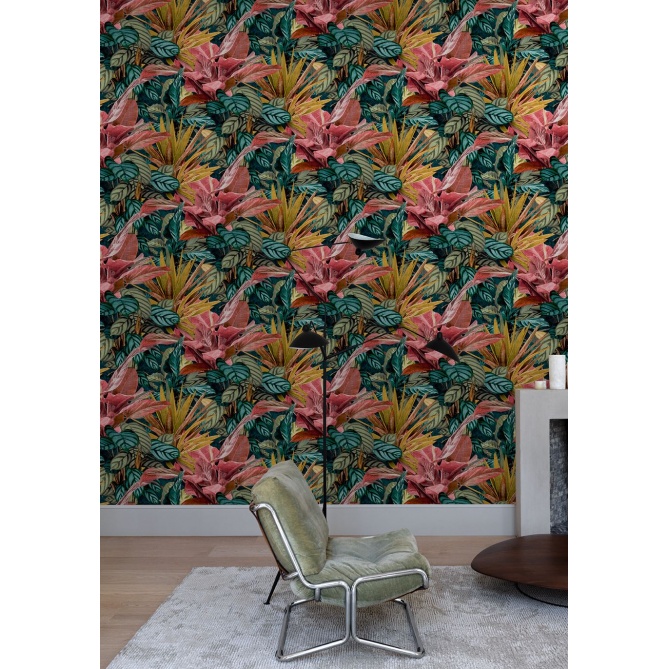 Papel Pintado Hojas Grandes - MAFANA 02 | MURAKE - 11322