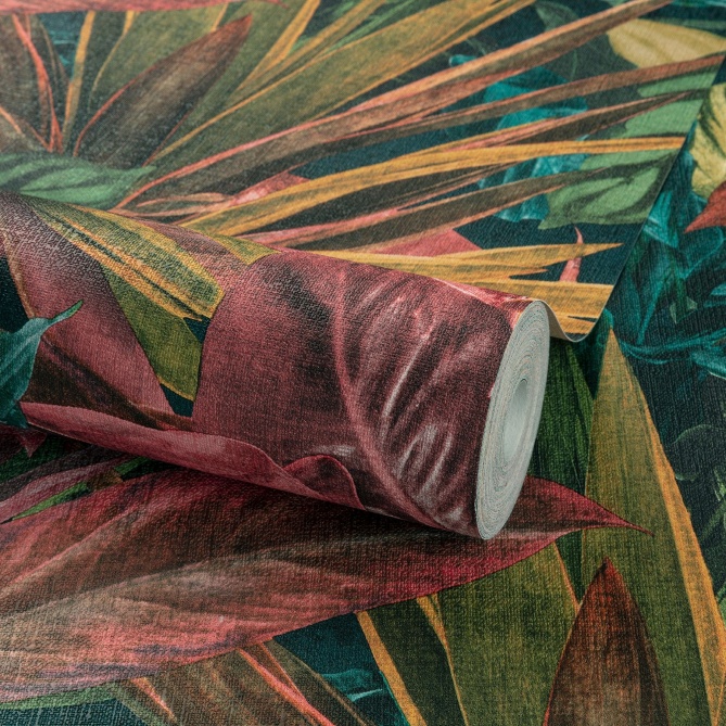 Papel Pintado Hojas Grandes - MAFANA 02 | MURAKE - 11322