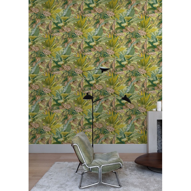 Papel Pintado Hojas Grandes - MAFANA 03 | MURAKE - 11323