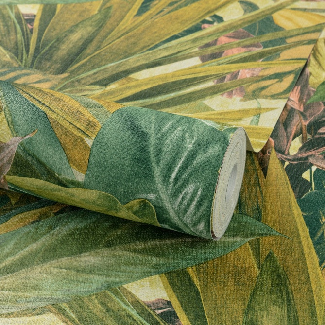 Papel Pintado Hojas Grandes - MAFANA 03 | MURAKE - 11323