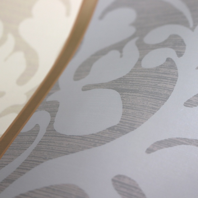 Papel Pintado Rayas con damasco - ERACLEA 01 | MURAKE - 779191