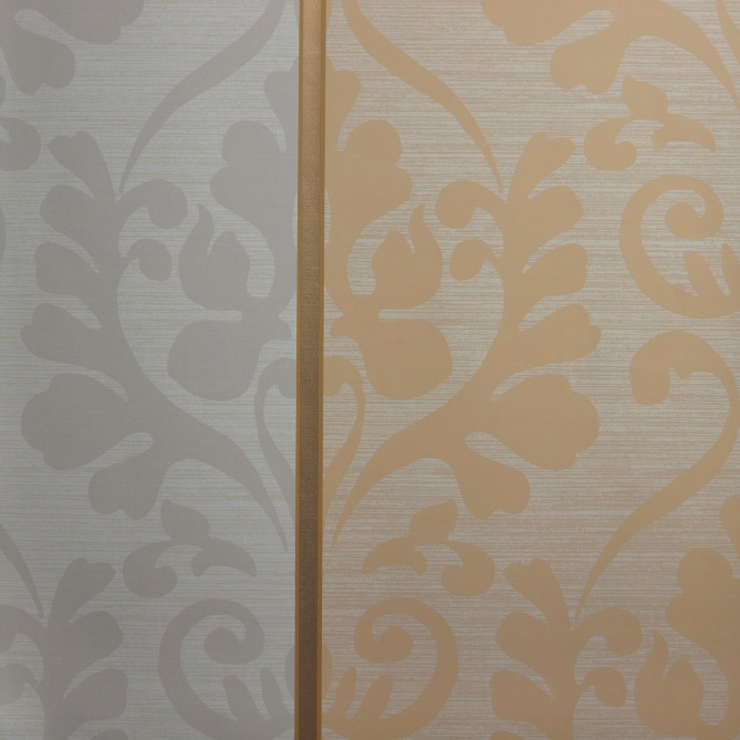 Papel Pintado Rayas con damasco - ERACLEA 03 | MURAKE - 779193